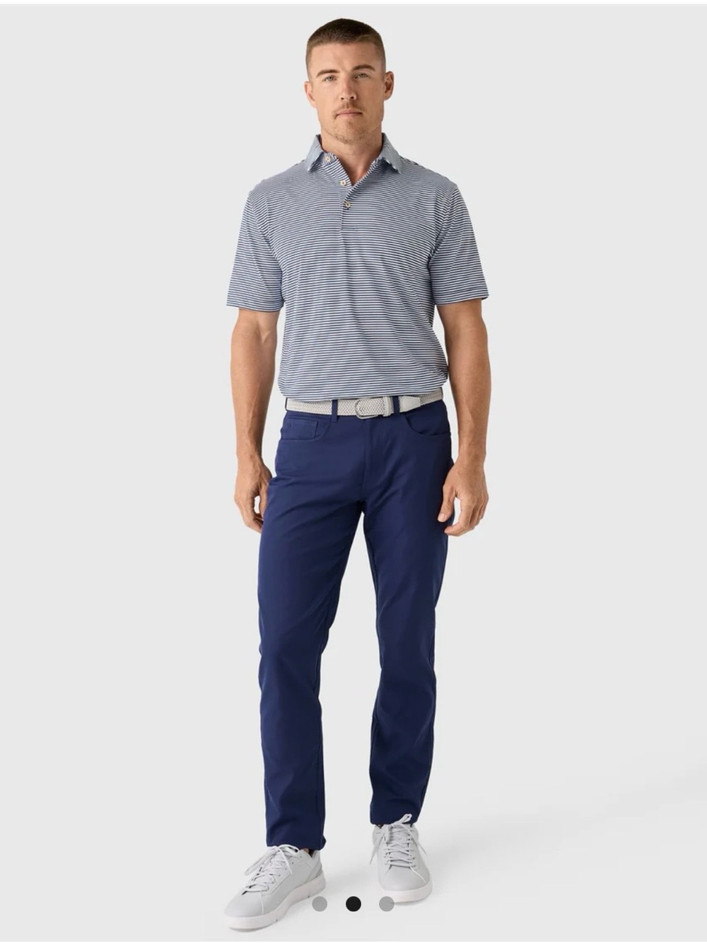 Peter Millar Men’s Navy Golf Pants Performance Stretch 42x30 Polyester